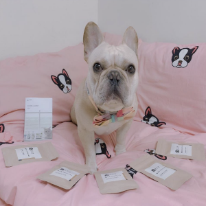 健毛亮一週有感實測，每天一顆，噗噗的皮膚依然美麗又健康